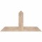 Ekena Millwork Portland Smooth Timber Gable Bracket, Douglas Fir, 48"W x 24"H x 3 1/2"D x 5 1/2"F, 12/12 Pitch GBW048X24X0406POR00SDF - alternate 1